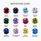 Beaded Birthstone Cross Charm Bracelet