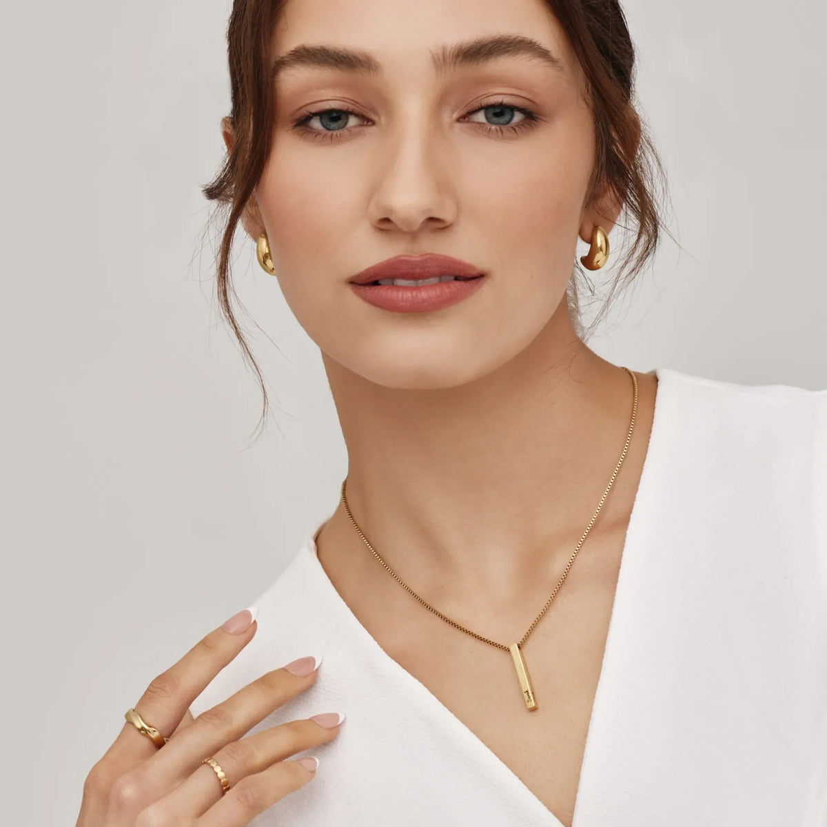 Love Note Pillar Necklace
