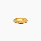 Twin Star Signet Ring