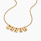 Bubble Custom Name Necklace