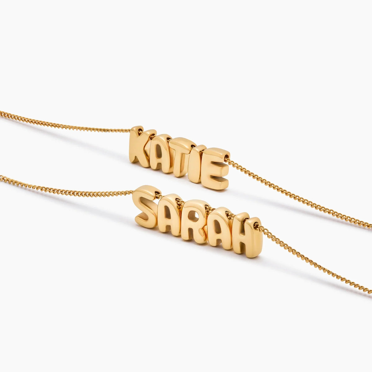 Bubble Custom Name Necklace