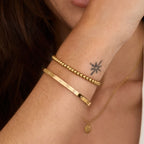Crystal Heart Bangle