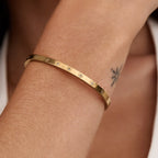 Crystal Heart Bangle