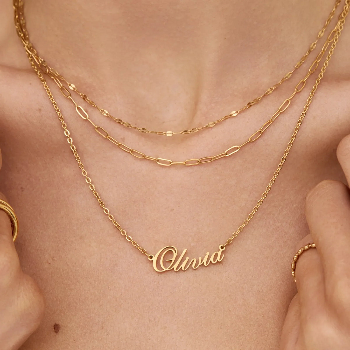 Lucce Signature Name Necklace