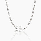 Signature Name Tennis Necklace
