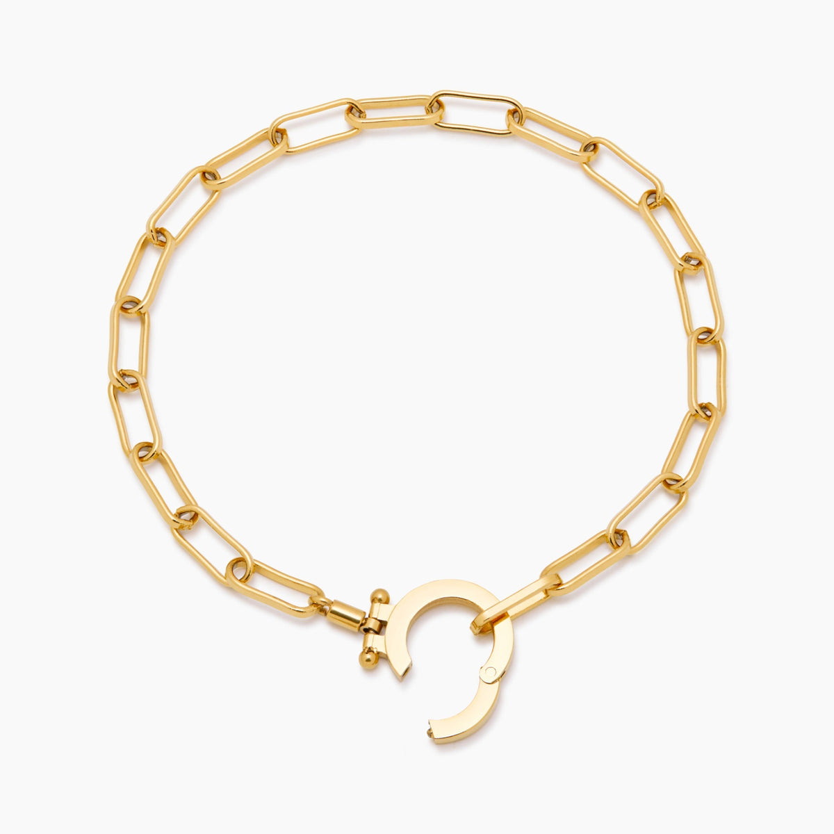 Essential Paperclip Chain Bracelet