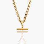 Curb Chain Fob Necklace