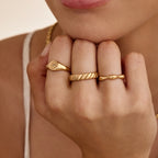 Aura Ripple Ring